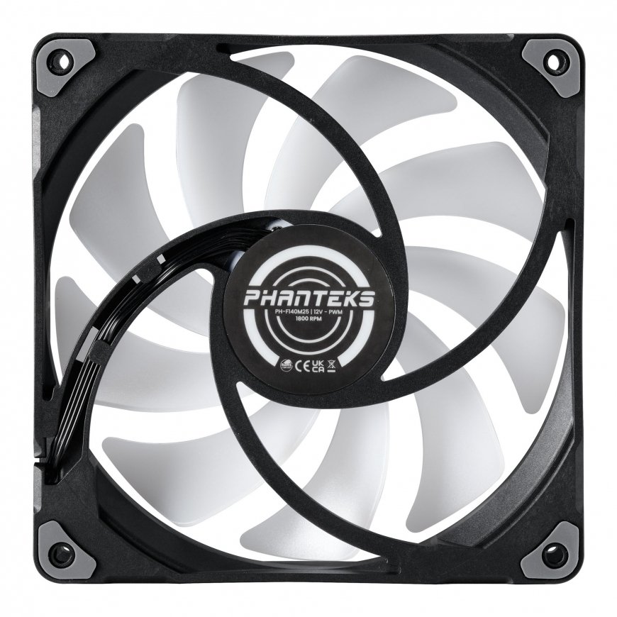 Phanteks M25 Корпус компьютера Вентилятор 14 cm Черный 1 шт – 4