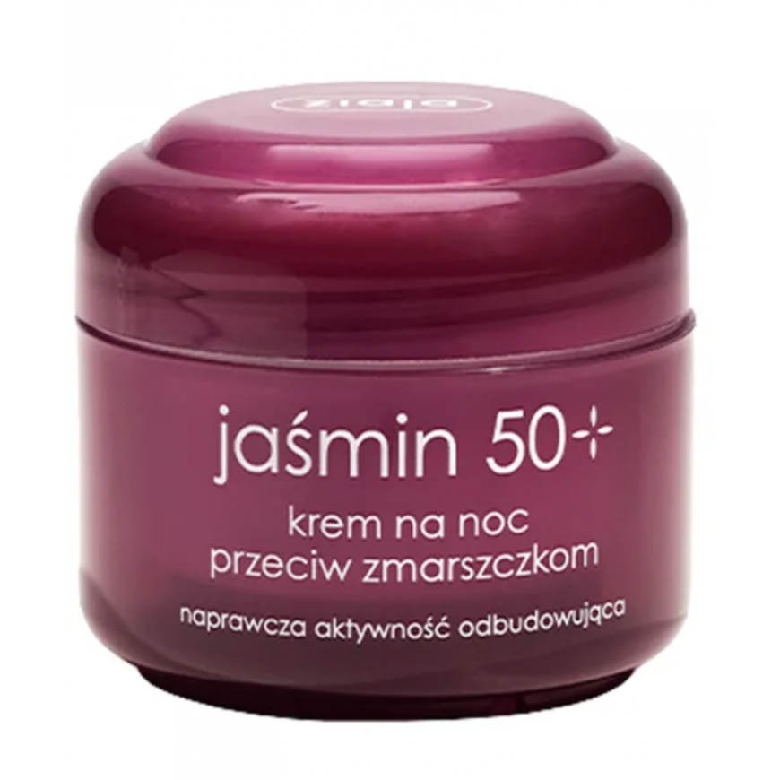 Naktinis kremas nuo raukšlių su jazminais 50 ml