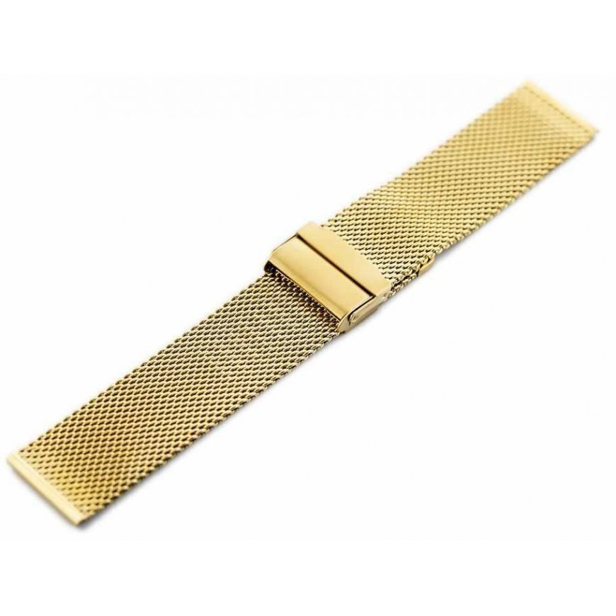 Kuldne Pacific M8 käevõru - HQ võrk - kuldne 22mm – 3