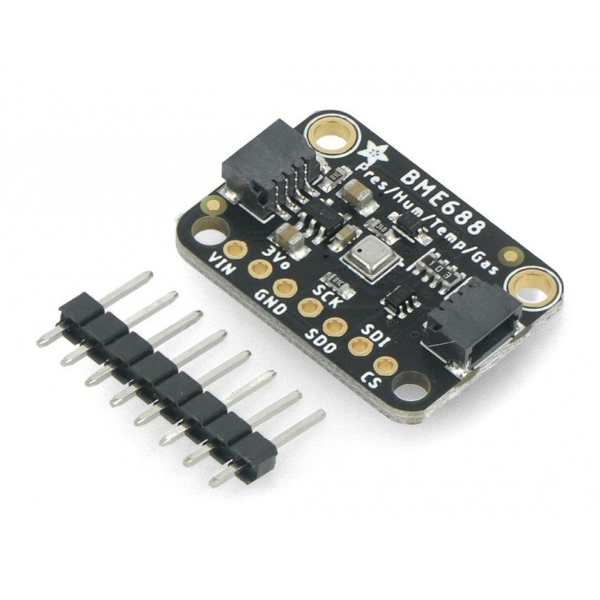 Temperatūros, drėgmės, slėgio ir dujų jutiklis, BME688, SPI/I2C, STEMMA QT/Qwiic, Adafruit 5046 – 4
