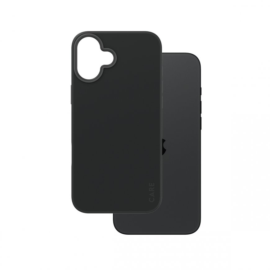 PanzerGlass CARE by ® Fashionable Case Black w. MagSafe iPhone 16 Plus