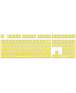 Клавиатура Royal Kludge Pudding PBT клавиши - (104 шт., Желтый, PBT, ANSI, UK раскладка)