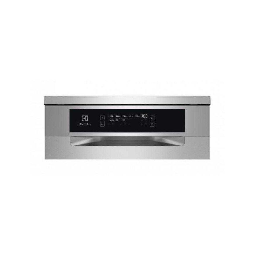 60 cm plata ner. tērauda krāsas brīvi stāvoša trauku mazgājamā mašīna Electrolux ESG88600SX – 3