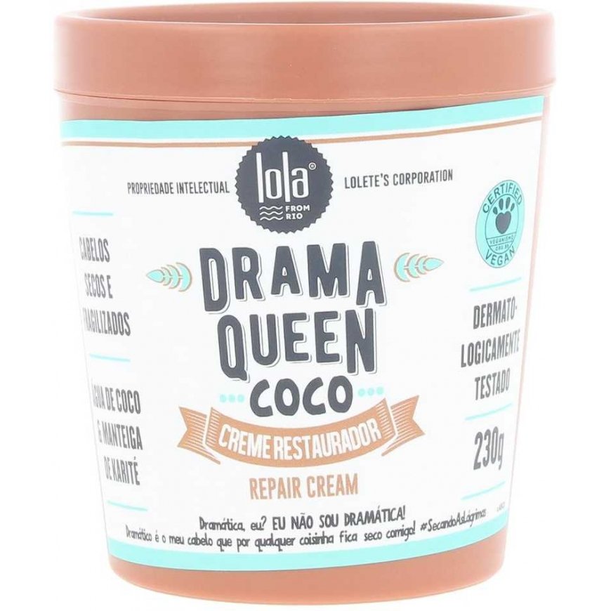 Lola Cosmetics DRAMA QUEEN COCO taastav mask 230 g