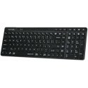A4tech FStyler FBK27C AS, belaidė dvigubo režimo Bluetooth+2.4G klaviatūra, CZ, juoda