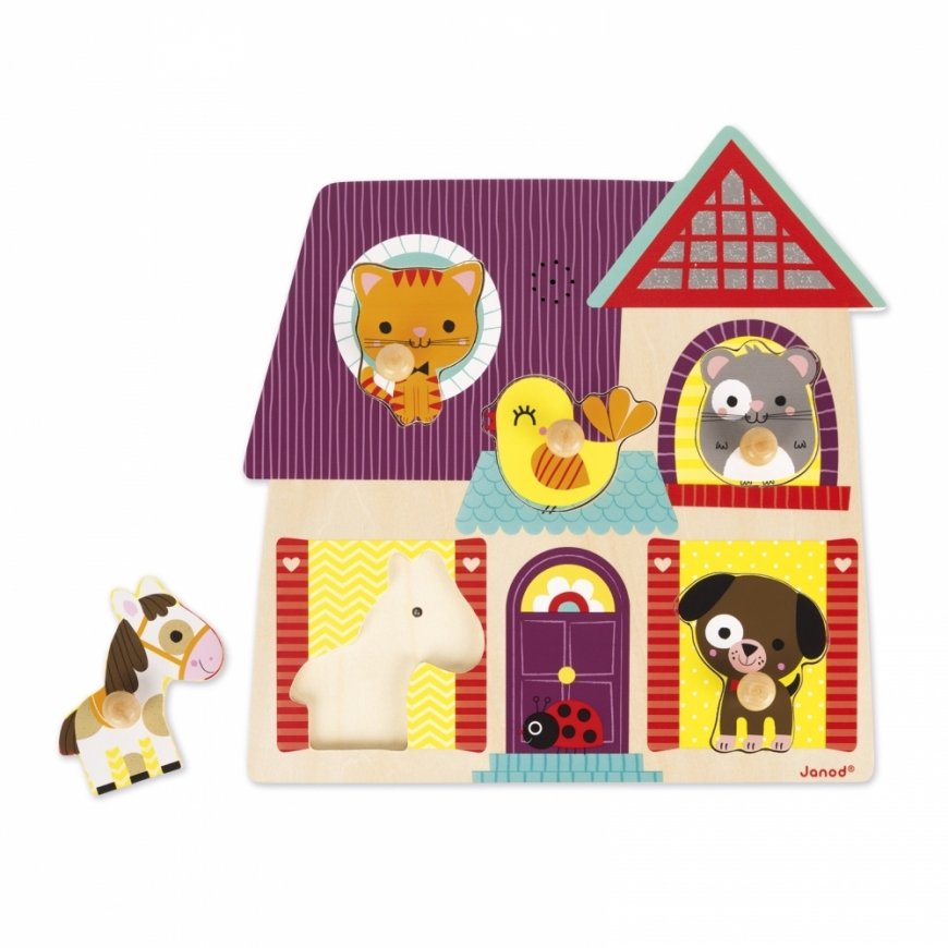JANOD J07078 pusle Kujundpusle 5 tk Animals – 2