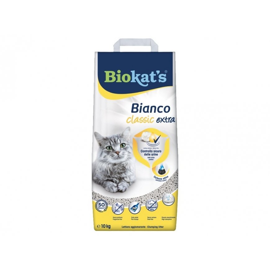 Biokat's Bianco EXTRA Classic Cat Litter 10kg