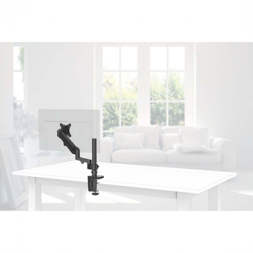 Hama 00118496 подставка / крепление для мониторов 88,9 cm (35") Стол Черный – 4