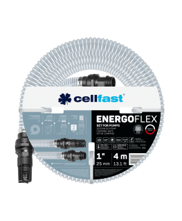 CELLFAST SUCTION HOSE FOR PUMPS 1" Set 4m
