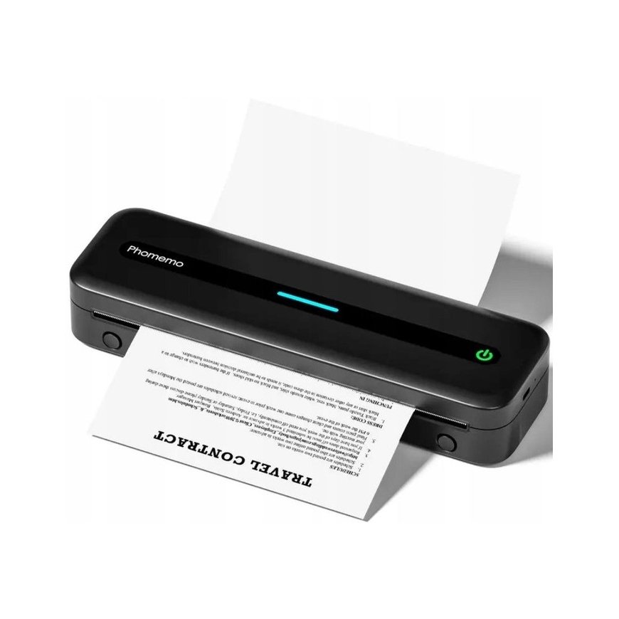 Phomemo Portable Printer Thermal A4 No Ink Bluetooth iOS/Android / Phomemo / M832 / Black – 2