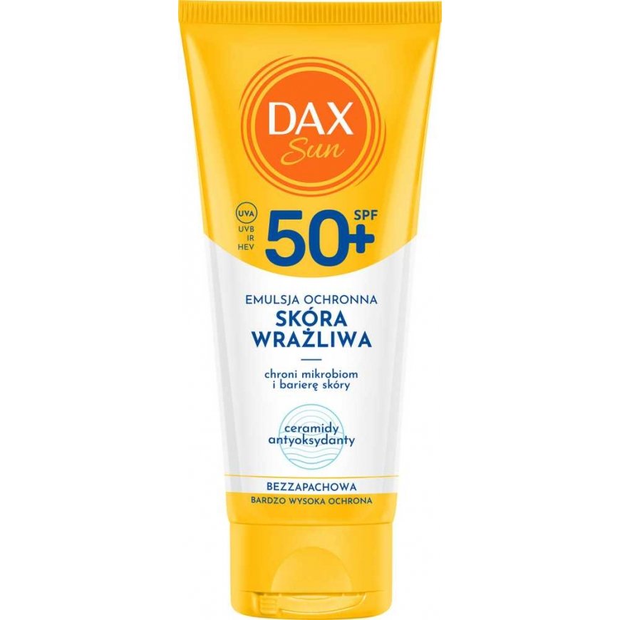 DAX Sun Protective emulsion for sensitive skin SPF 50+ 100 ml