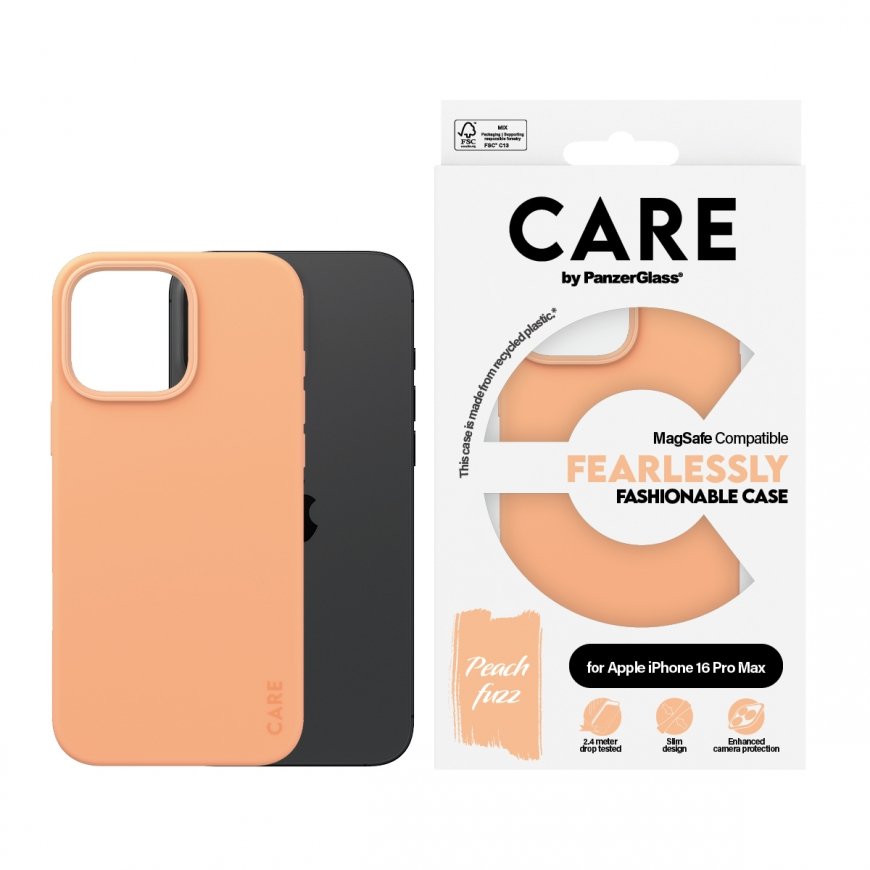 PanzerGlass CARE by ® Fashionable Case Peachy w. MagSafe iPhone 16 Pro Max matkapuhelimen suojakotel – 2
