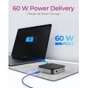 ICY BOX IB-DK408-C41 Проводная USB4 Антрацит ICY BOX IB-DK408-C41 Проводная USB4 Антрацит