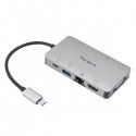 Targus DOCK419 Vielinis USB 3.2 Gen 1 (3.1 Gen 1) Type-C Pilka Targus DOCK419 Vielinis USB 3.2 Gen 1 (3.1 Gen 1) Type-C Pilka