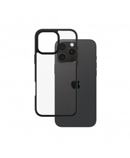 PanzerGlass CARE by ® Flagship Case Transparent Urban Combat w. Black Frame iPhone 16 Pro Max mobile phone case