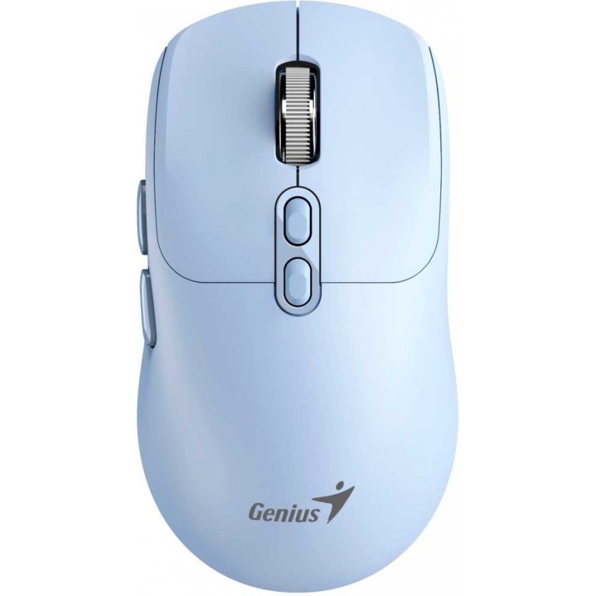 Мышь Genius NX-8080S BT Тиффани Голубая – 2