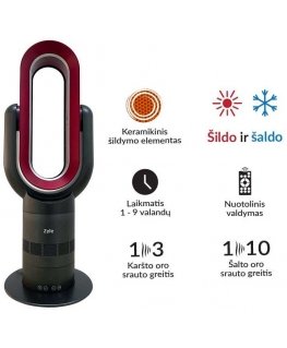 Kostutin Elektroninen tuuletin - ilmalaite Zyle ZY090BF
