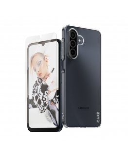 PanzerGlass CARE by ® Fashion 2-in-1 Bundle Samsung Galaxy A26 5G Kirkas näytönsuoja 1 kpl