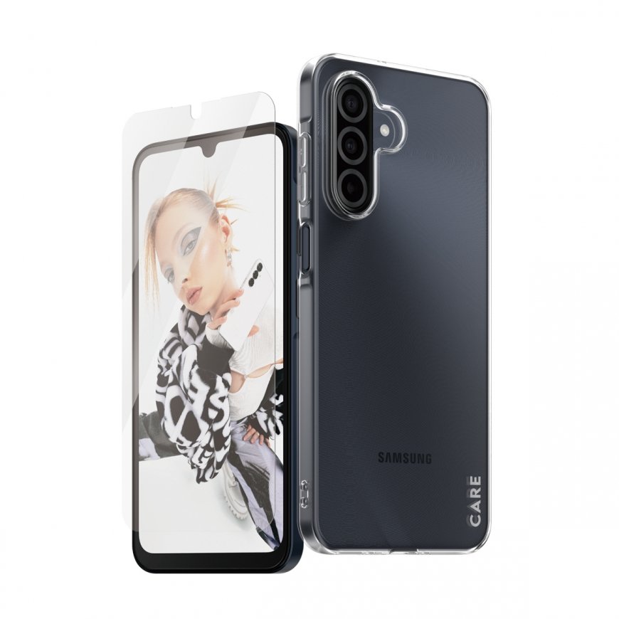 PanzerGlass CARE by ® Fashion 2-in-1 Bundle Samsung Galaxy A26 5G Caurspīdīgs ekrāna aizsargs 1 pcs