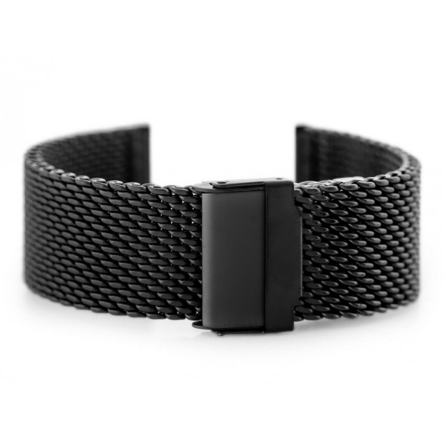 Pacific 10 -ranneke - HQ-mesh - musta 22mm