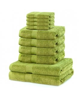 DecoKing dvieļu komplekts, 100% kokvilna, 70x140 cm (2 gab.), 50x100 cm (4 gab.), 30x50 cm (4 gab.)