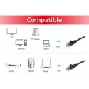 Equip 603151 verkkokaapeli musta 0,15 m Cat6a U/UTP (UTP) Equip 603151 verkkokaapeli musta 0,15 m Cat6a U/UTP (UTP)