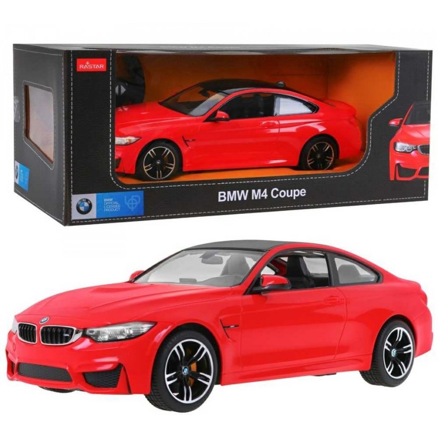 Autko R/C BMW M4 Coupe Punainen 1:14 RASTAR