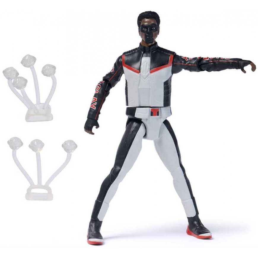 DC Comics Epic Strike small figure, movable doll Mr. Terrific, 15 cm + accessories – 3