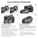 MeiKe EXT с плавной регулировкой для Canon EF MeiKe EXT с плавной регулировкой для Canon EF