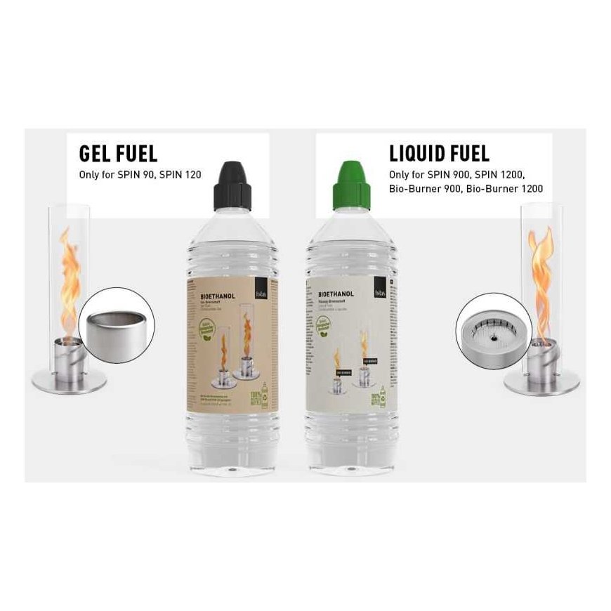 HOFATS liquid bio-ethanol with bio-fuel, 1l – 3