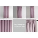 Užuolaidas VELVET krāsā pūderrozā stilā klasiskā lente materiāla veids - tekstils aksoms 140x270 AmeliaHome Užuolaidas VELVET krāsā pūderrozā stilā klasiskā lente materiāla veids - tekstils aksoms 140x270 AmeliaHome