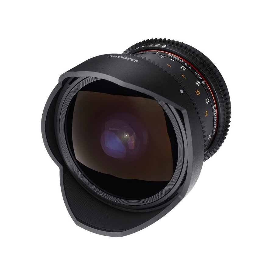 Samyang 8mm T/3.8 Fish Eye HD Cine, MFT SLR Lai kalasilmobjektiiv Must – 3