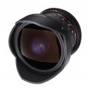 Samyang 8mm T/3.8 Fish Eye HD Cine, MFT SLR Laajakalansilmäobjektiivi musta Samyang 8mm T/3.8 Fish Eye HD Cine, MFT SLR Laajakalansilmäobjektiivi musta