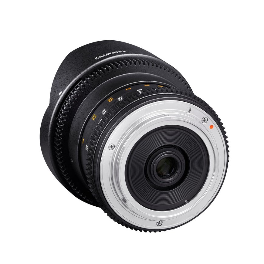 Samyang 8mm T/3.8 Fish Eye HD Cine, MFT SLR Plats "zivs acs" objektīvs Melns – 4