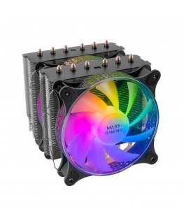 Mars Gaming MCPU-XT Procesorius Universalusis skystinis aušintuvas 12 cm Juoda 1 vnt