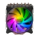 Mars Gaming MCPU-XT Black CPU Heatsink Dual Tower Cooling 6 HCT Heatpipes TDP 300W 2 ARGB PWM 12cm F Mars Gaming MCPU-XT Black CPU Heatsink Dual Tower Cooling 6 HCT Heatpipes TDP 300W 2 ARGB PWM 12cm F