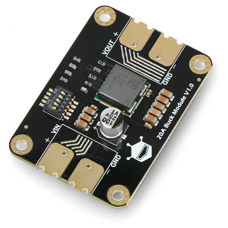 Step-down converter 1.8V-5.1V 18A 60W - adjustable - DFRobot DFR1025