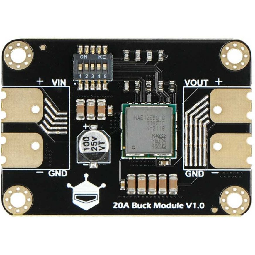 Zemyn konvertors 1.8V-5.1V 18A 60W - regulējams - DFRobot DFR1025 – 2