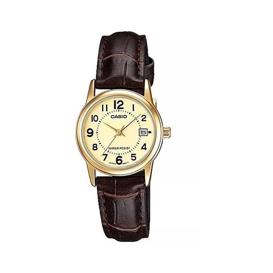 Laikrodis moterims CASIO LTP-V002GL 9BUDF (zd584e) + dėžutė