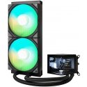 TRYX PANORAMA ARGB AIO water cooling - 280 mm, black TRYX PANORAMA ARGB AIO water cooling - 280 mm, black