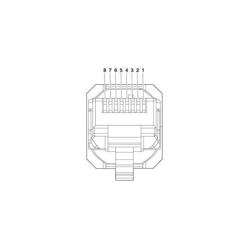 Phoenix Contact VS-08-RJ45-5-Q / IP20 RJ-45 Hall – 3