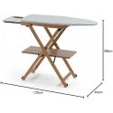 Italy Furniture STIROCOMODO Ironing Board - 135 x 45 cm, Brown