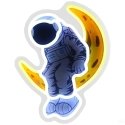 Neon Beline Valo Astronautti Kuussa Neon Beline Valo Astronautti Kuussa