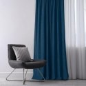 MILANA curtain, indigo color, classic, sheer, wavy stripe, 7 cm, chenille, 140x175 HOMEDE MILANA curtain, indigo color, classic, sheer, wavy stripe, 7 cm, chenille, 140x175 HOMEDE