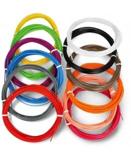 Plastiko rinkinys Rosa3D PLA - 1.75mm - pagrindinės spalvos - 12x10m
