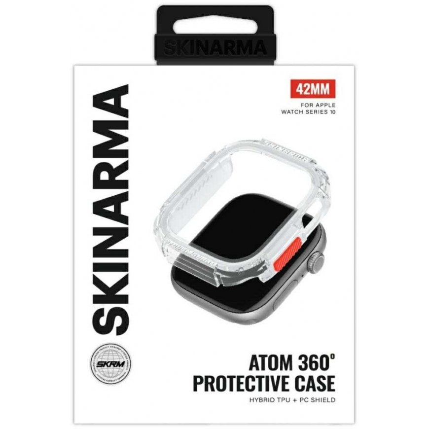 Dėklas Skinarma Atom do Apple Watch 42mm frost – 3