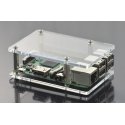 Raspberry Pi dėžutė - permatoma atvira V2 Raspberry Pi dėžutė - permatoma atvira V2