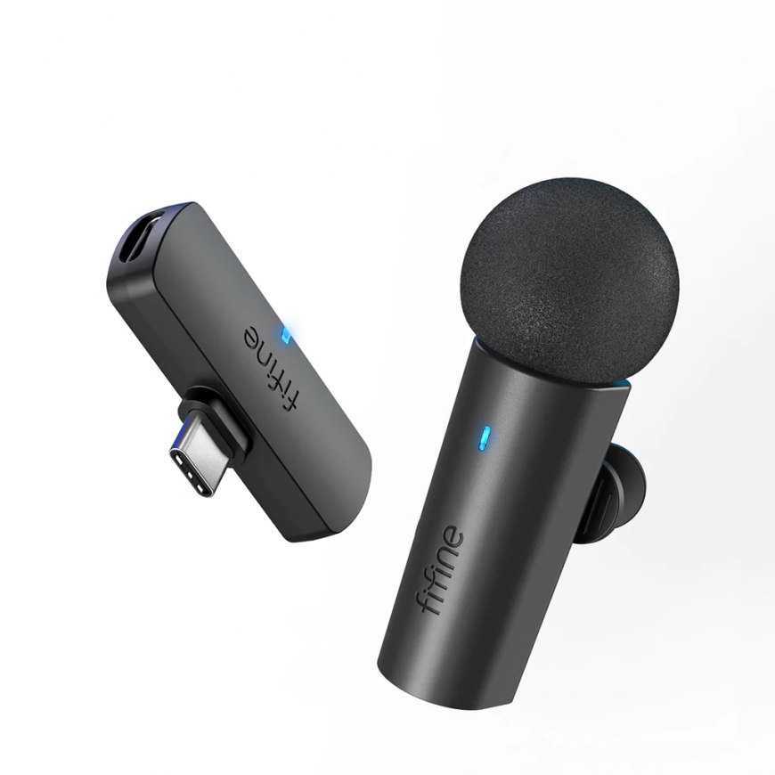 Fifine M6 USB-C bezvadu mikrofons