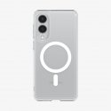 Spigen Ultra Hybrid (MagFit) Galaxy S25 Edge Case Clear White