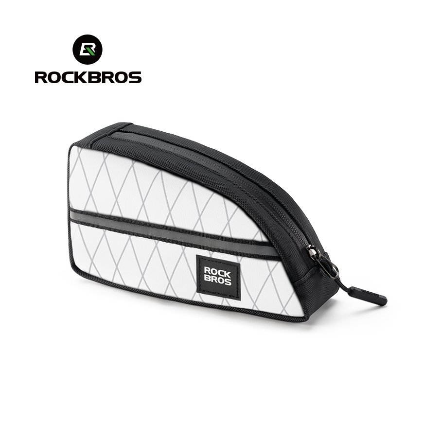 Rockbros kolmnurga jalgrattakott 0.8l - Must
